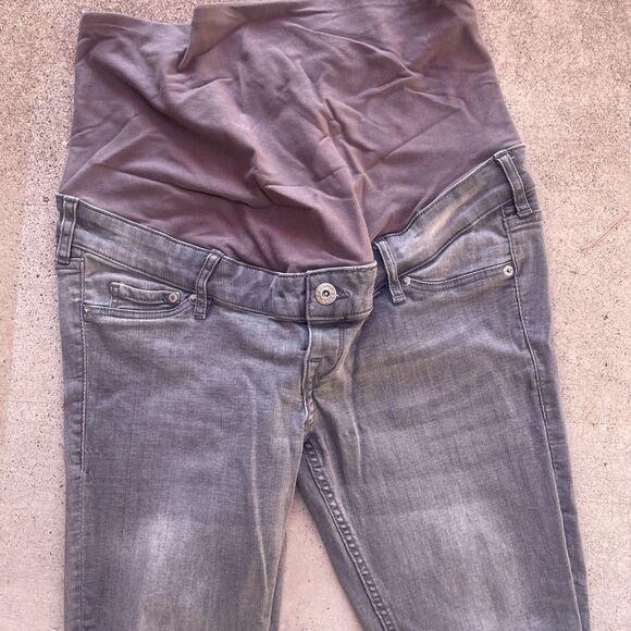 Lot of 4 Maternity items Pants Jeans Shorts Super Cute H&M C of H Old Navy Sz 4 - Picture 15 of 16